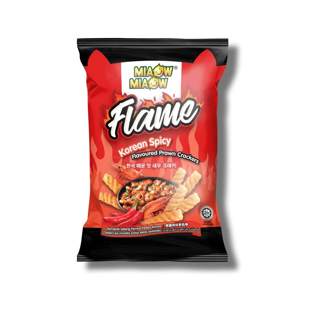 miaow miaow flame prawn korean spicy 50g