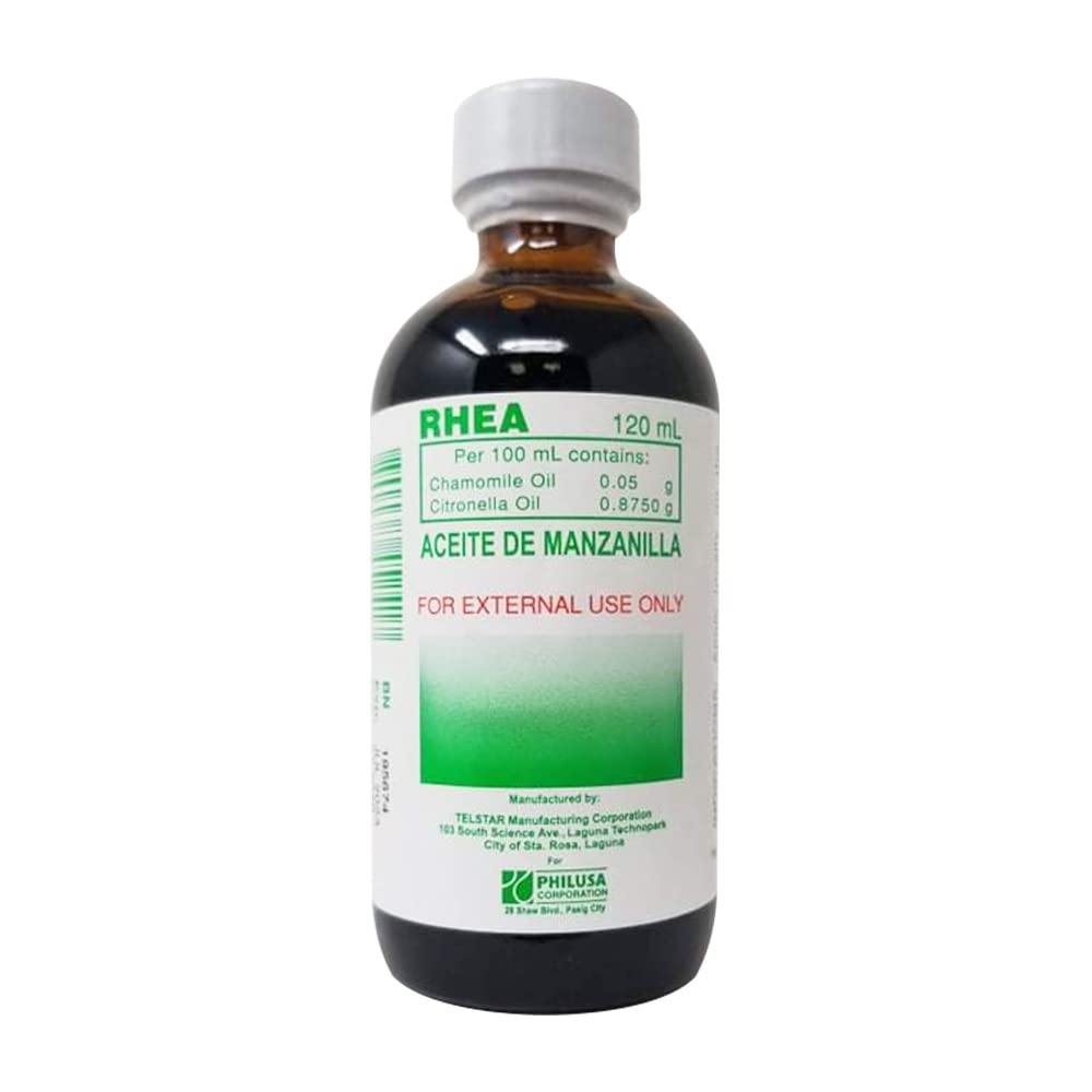rhea aceite de manzanilla 120ml