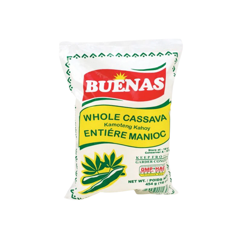 buenas whole cassava 454g 454g