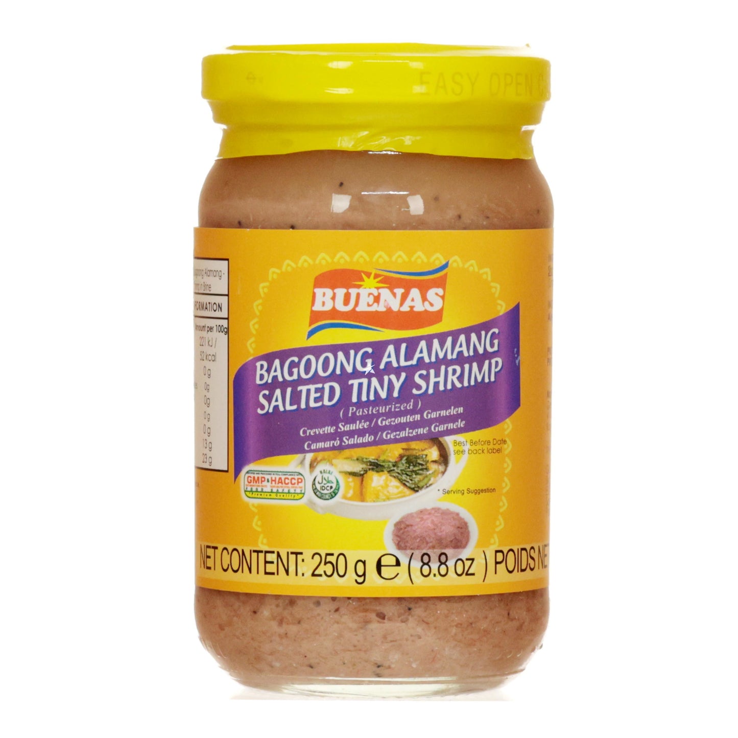 buenas salted tiny shrimp 250g