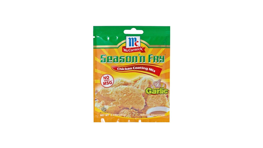 mc cormick chicken coating garlic 45g