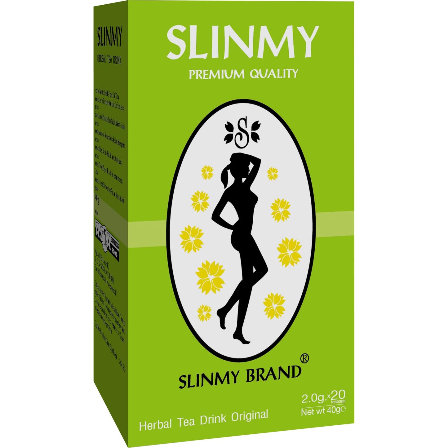 slinmy premuim herbal tea bags 40g