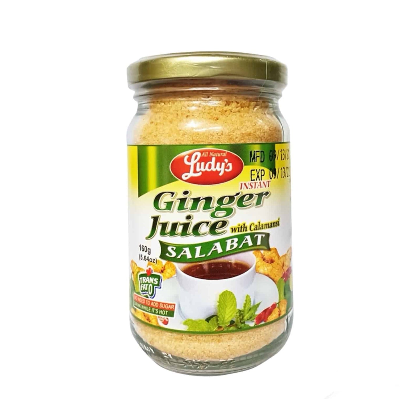 ludys salabat ginger brew 160g