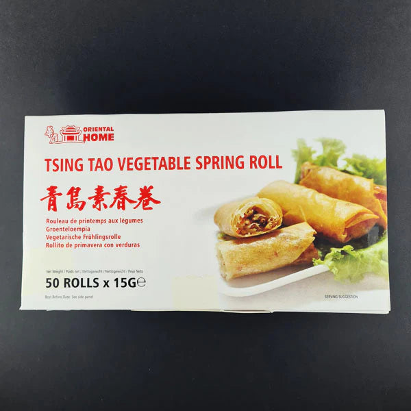 OH tsingtao veg spring roll 50x15g