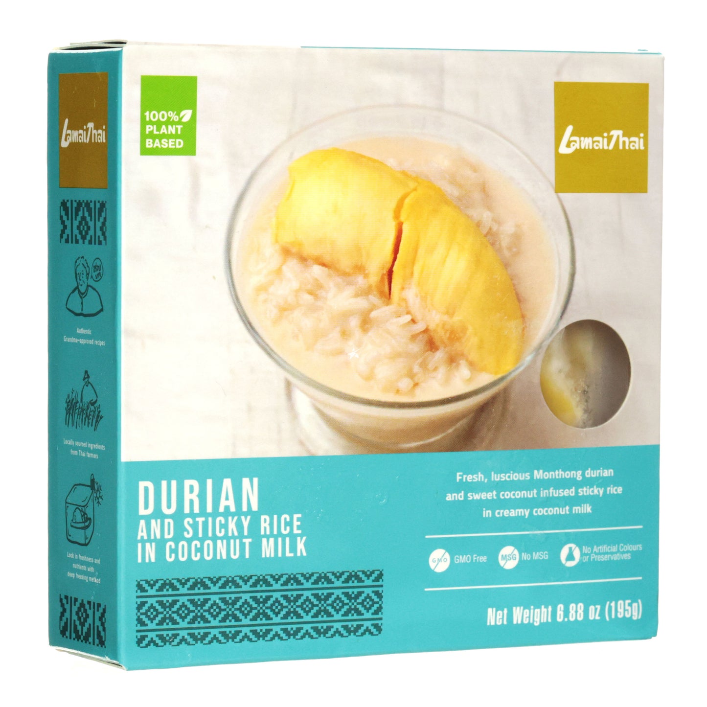 lamai thai durian & sticky rice 195g