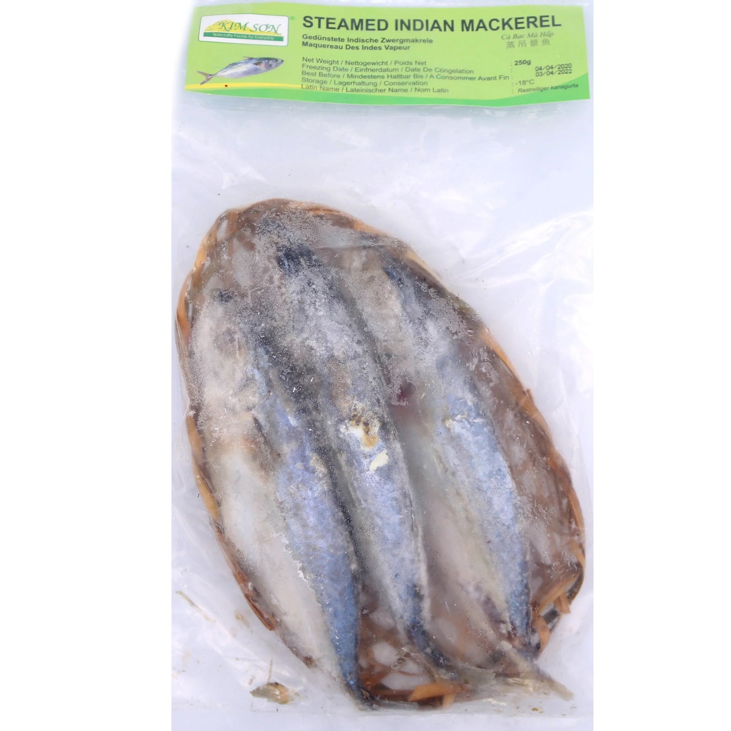 Kimson steamed indian mackerel 250g