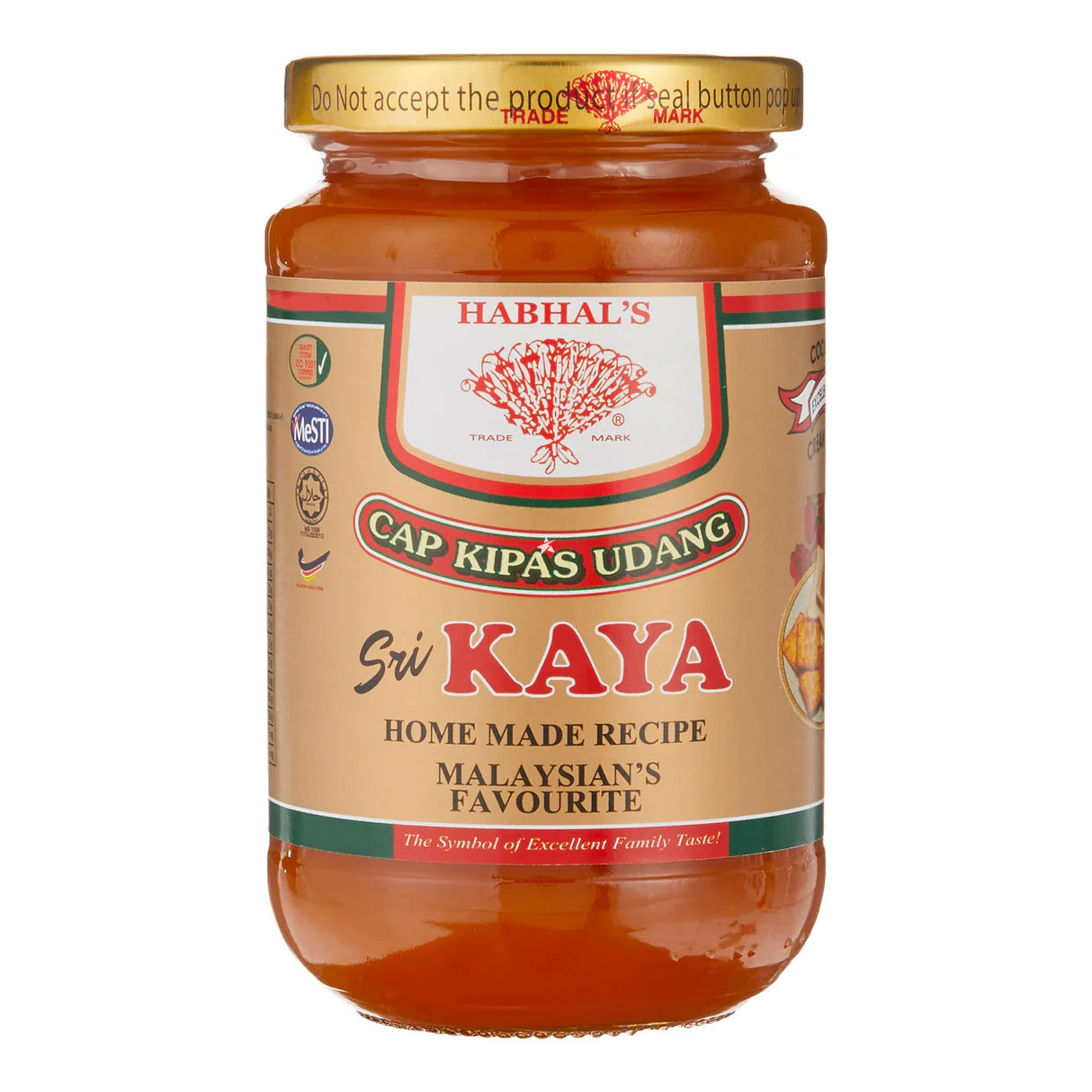 habhals coconut spread 420g