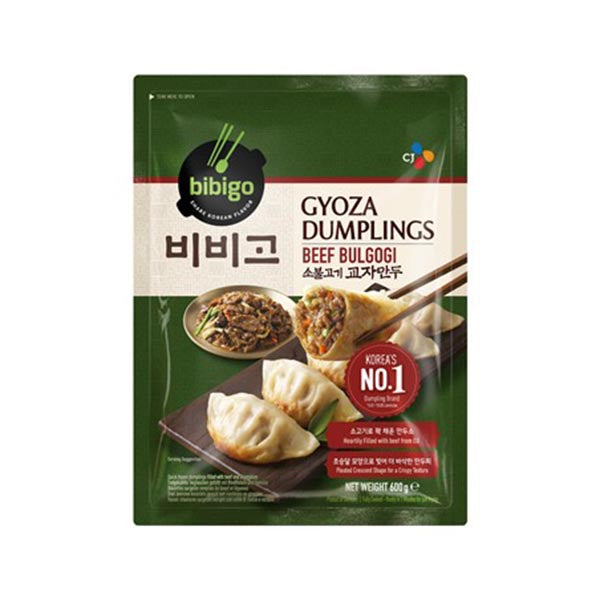 bibigo gyoza beef bulgogi 600g