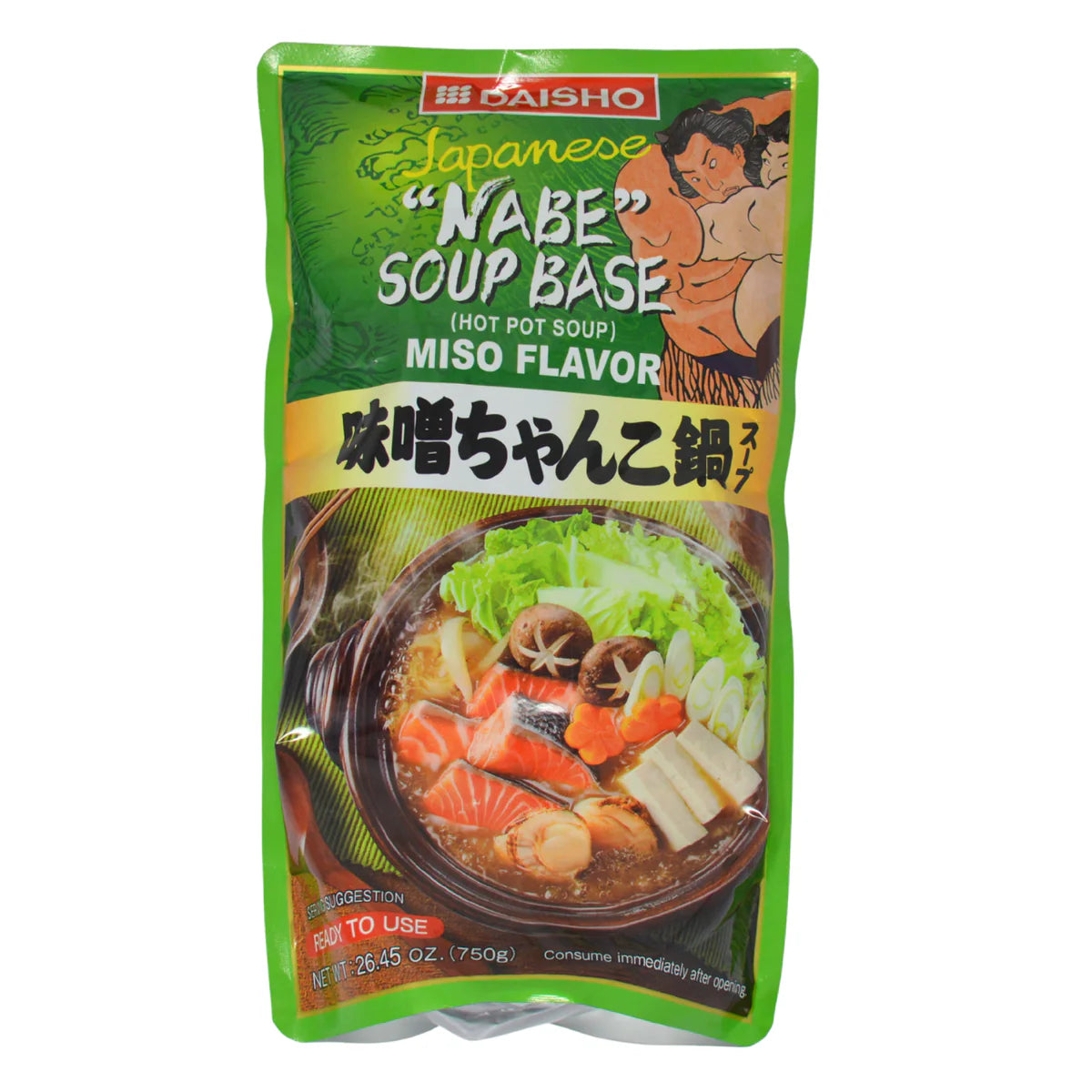 daisho chanko nabe soup miso 750g