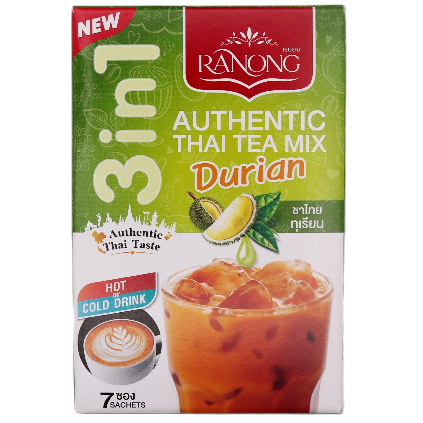 ranong thai tea durian 175g