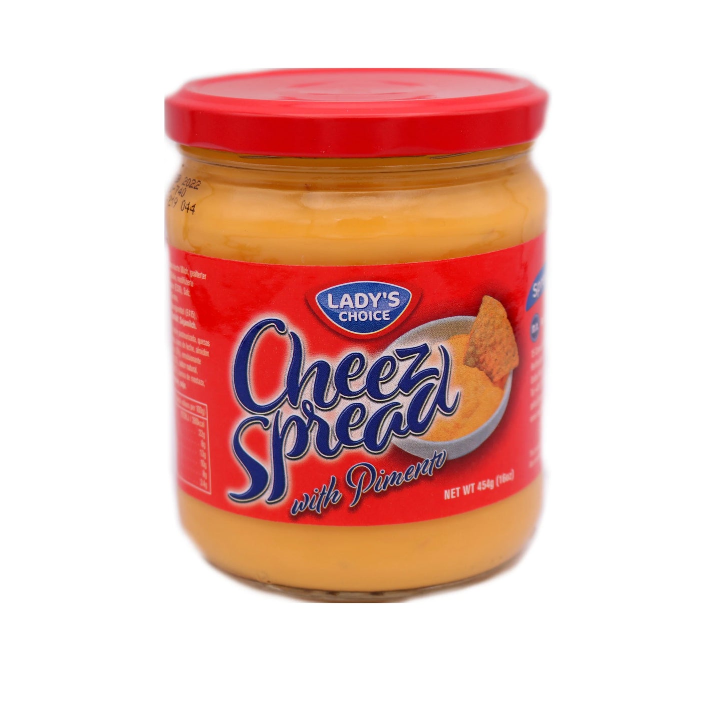ladys choice cheez spread pimento 454g
