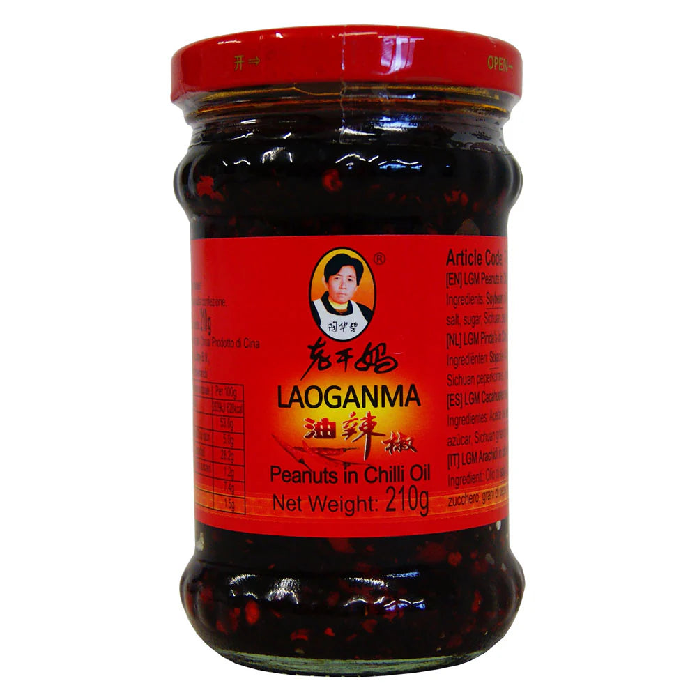 laoganma peanuts in chilli oil 210g