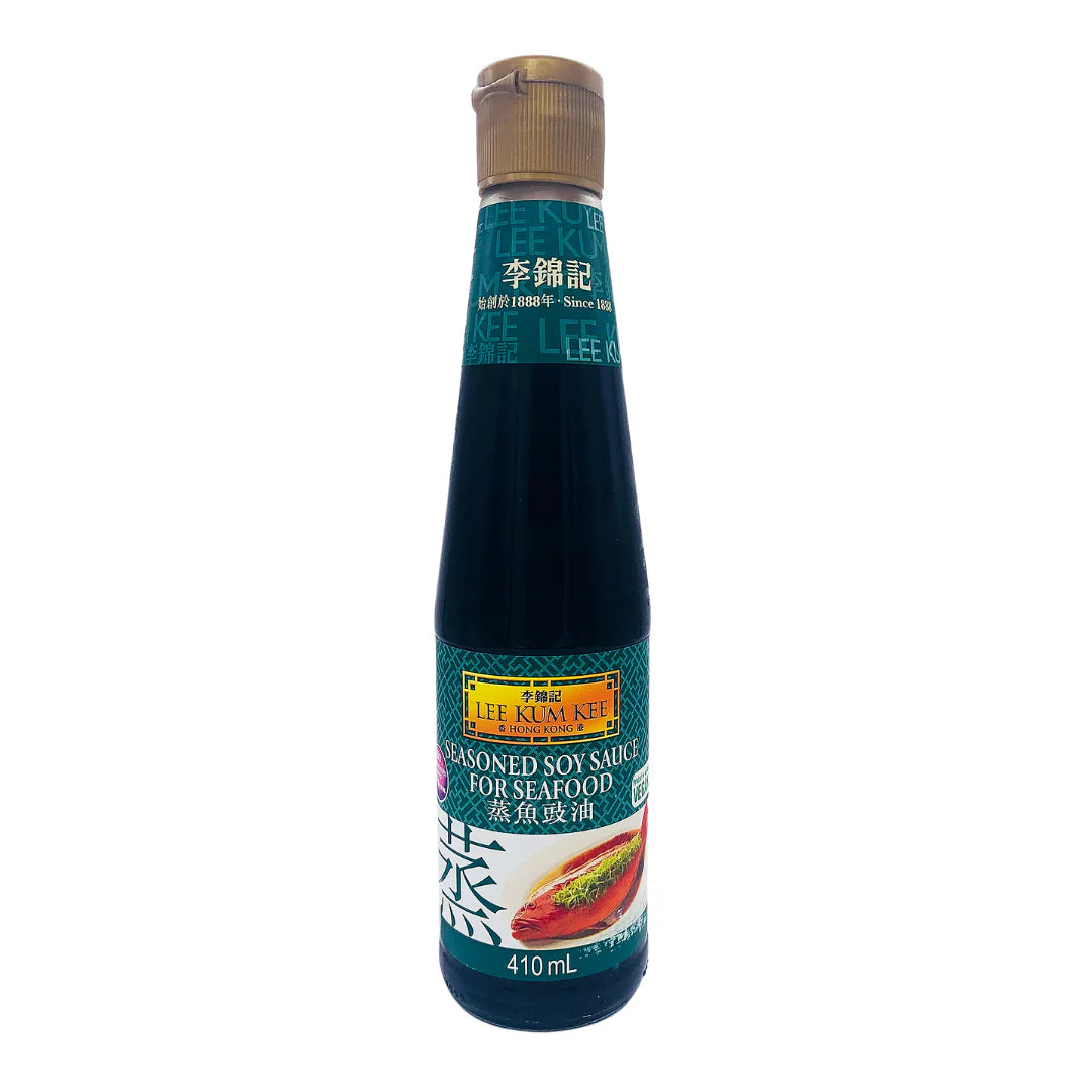 LKK seasoned soy for seafood 410ml