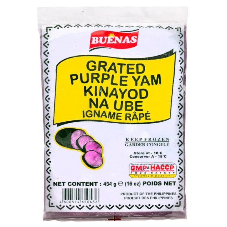 buenas grated purple yam 454g