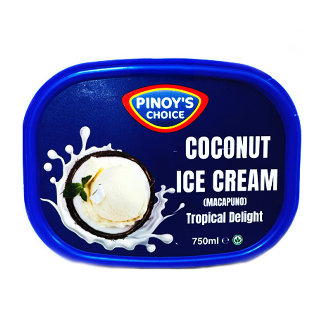 pinoys choice icecream coconut (macapuno) 750ml