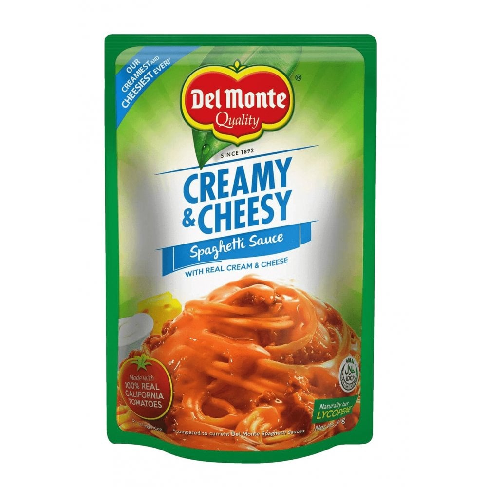 DM spaghetti sauce creamy & cheese 500g