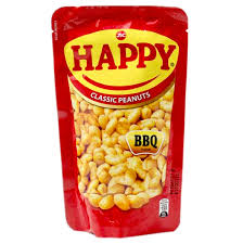happy peanuts bbq 100g