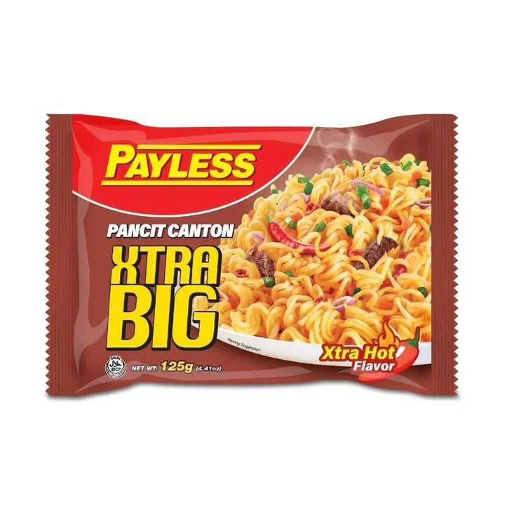 payless pancit canton xtra hot 125g