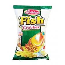 golden fish cracker salt&vinegar 100g