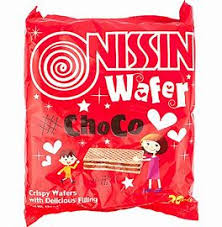 nissin choco wafer 20x10g