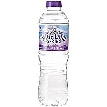 Highland spring water 500ml