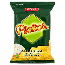 J&J piattos sour cream& onion