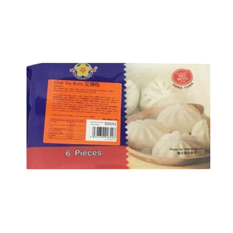 gold plum charsiu buns buns 6pcs