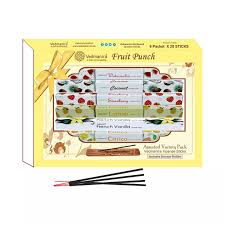 vedmantra assorted incense fruit punch