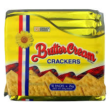 Butter cream crackers sunflower 10x25g
