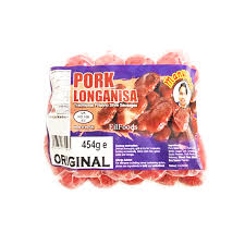 manyaman original pork longanisa 454g