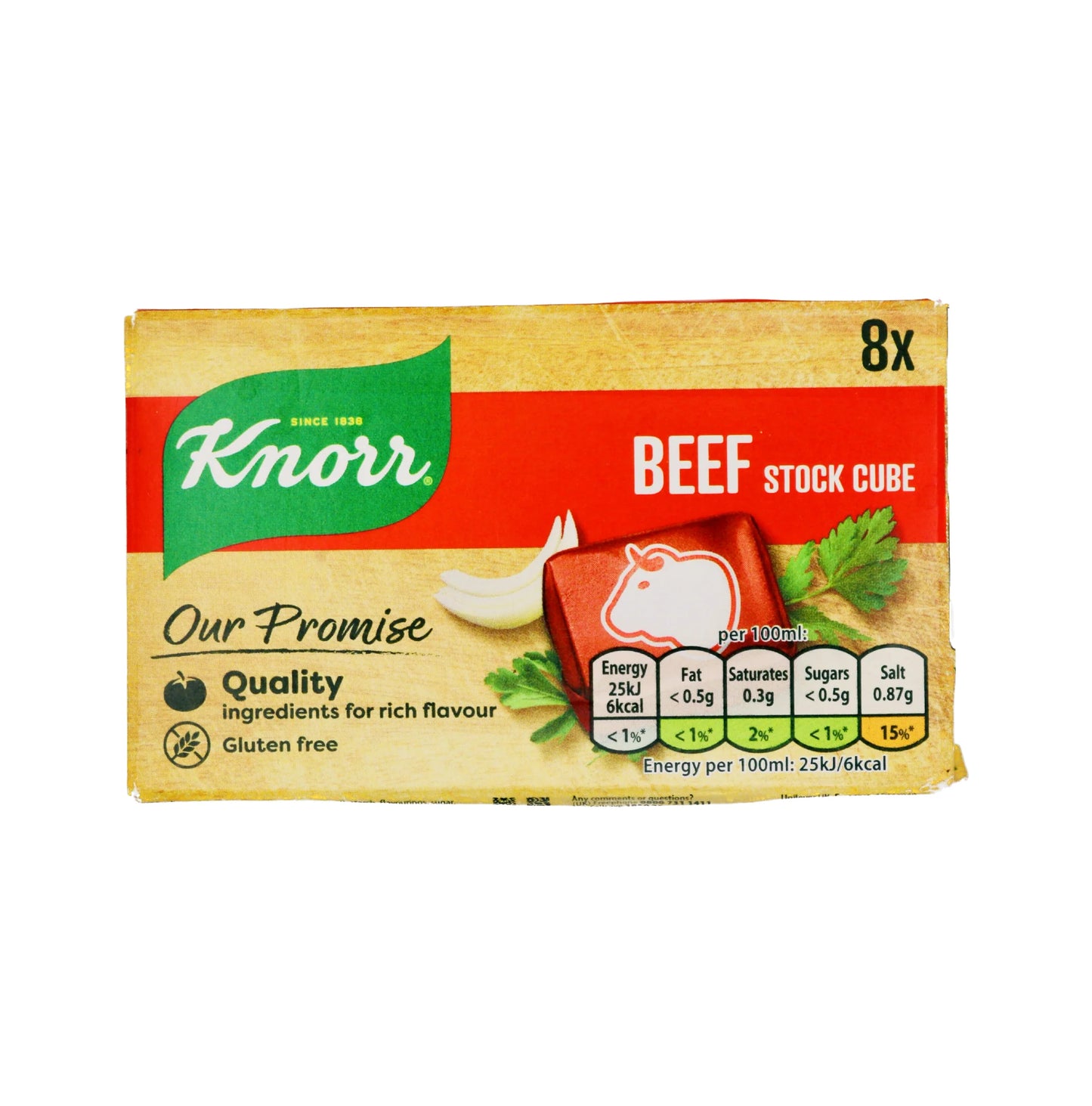 knorr beef cubes 80g