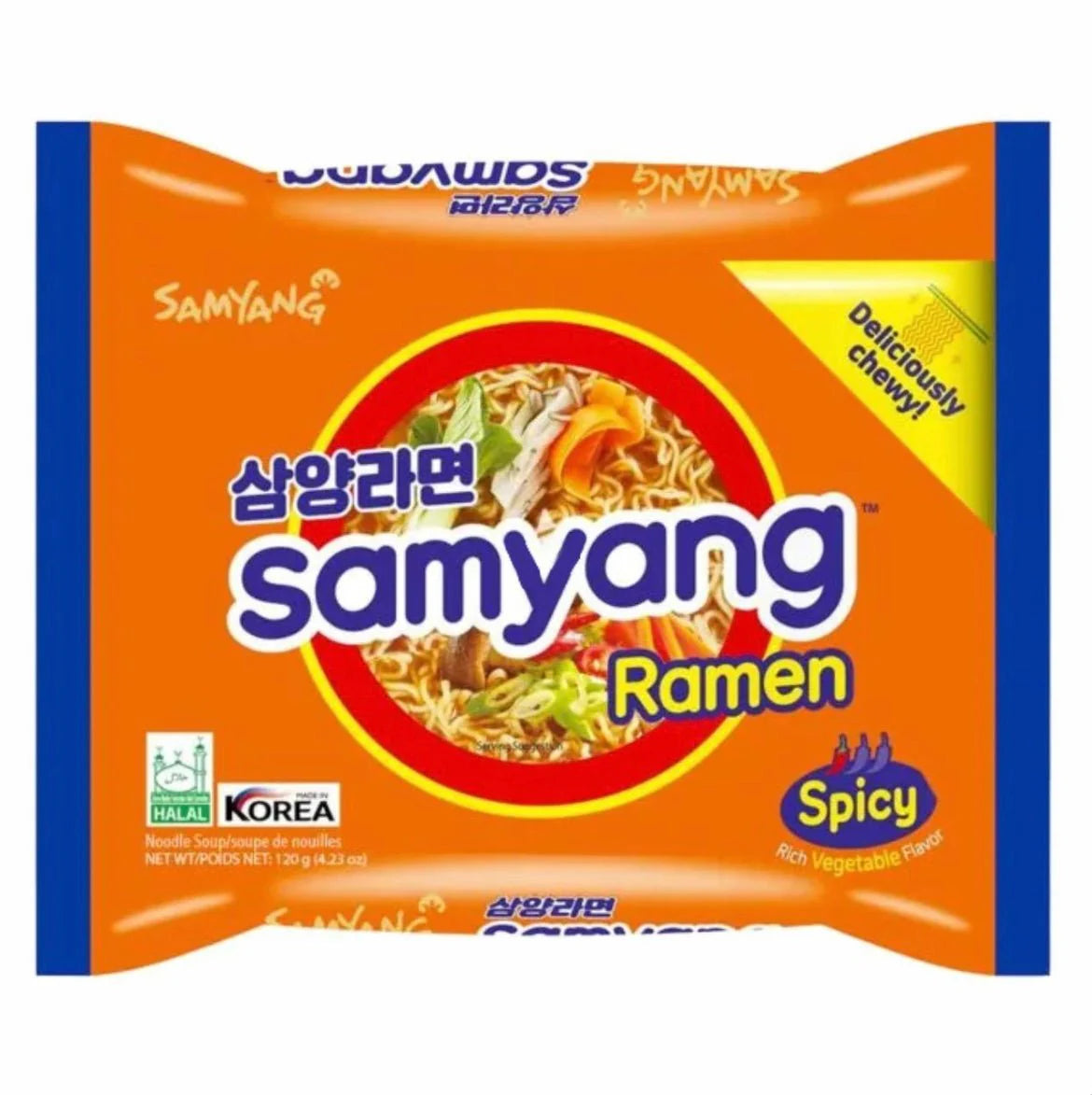 samyang ramen spicy 120g