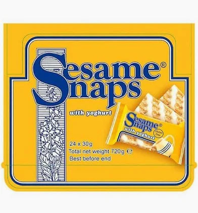 sesame snaps gluten free 30g