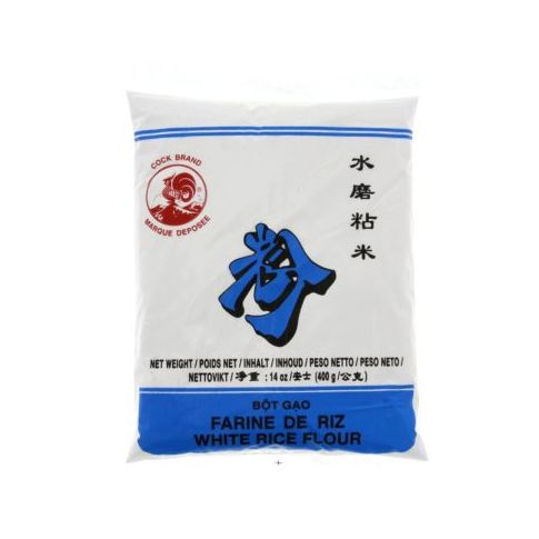 cock brand white rice flour 400g