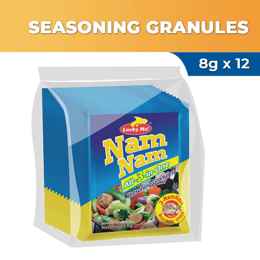 lucky me namnam seasoning 12x8g
