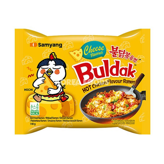 samyang buldak hot chicken cheese ramen 140g
