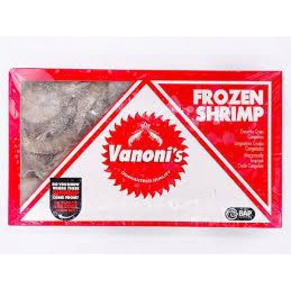 vanonis prawn 40/50 head with shell 1kg