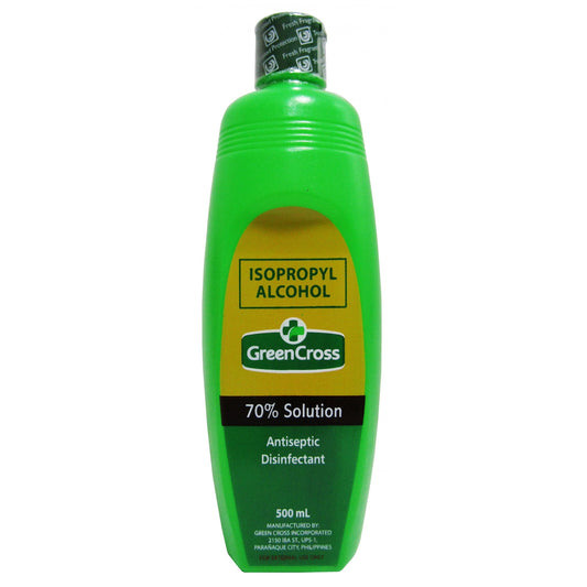 green cross alcohol 70% 500ml