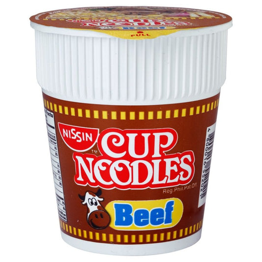 Nissin cup noodles beef 60g