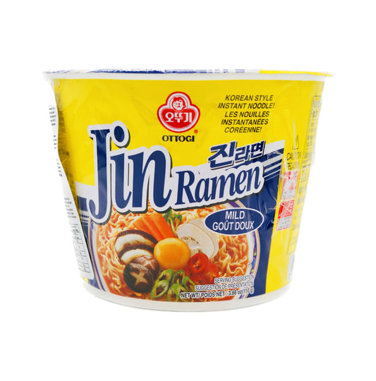 ottogi jin ramen mild big bowl 110g