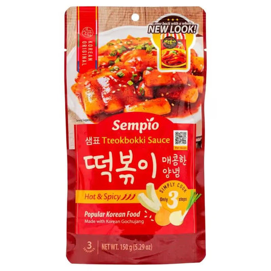 sempio topokki sauce hot&spicy 150g