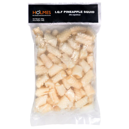 holmes squid pineapple cut 800g