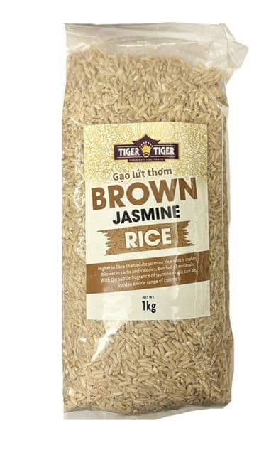 tt brown jasmine rice 1kg