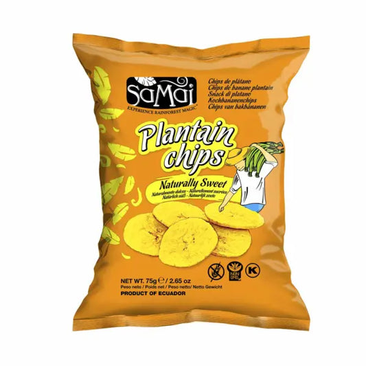 samai plantain sweet chips 75g