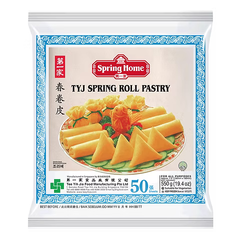 TYJ spring roll pastry 7,5"x50s