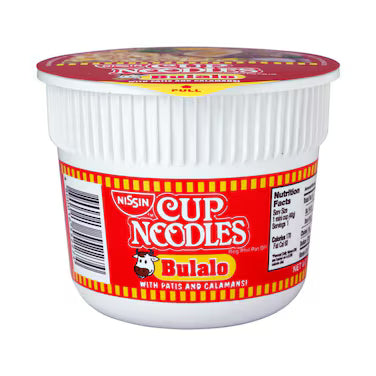 Nissin cup mini bulalo 55g/