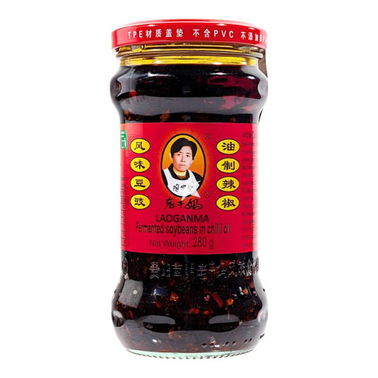 laoganma fermented soybeans in chilli oil 280