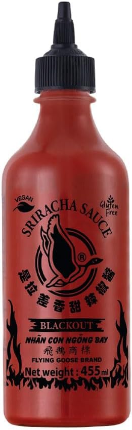 FG sriracha blackout sauce 455ml