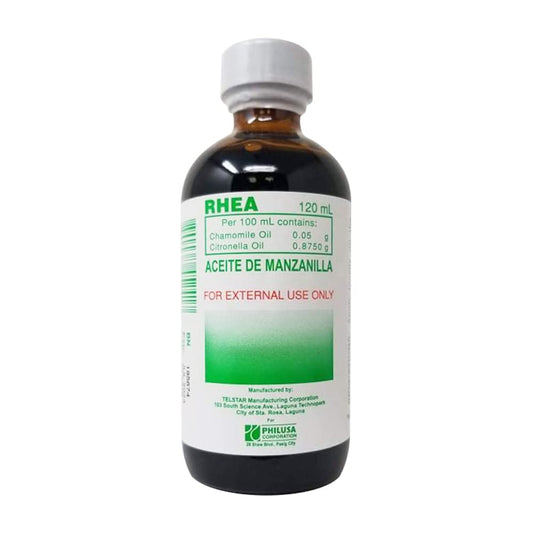 rhea aceite de manzanilla 120ml