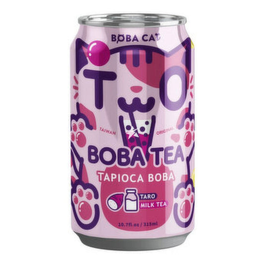 boba cat milktea taro 315ml